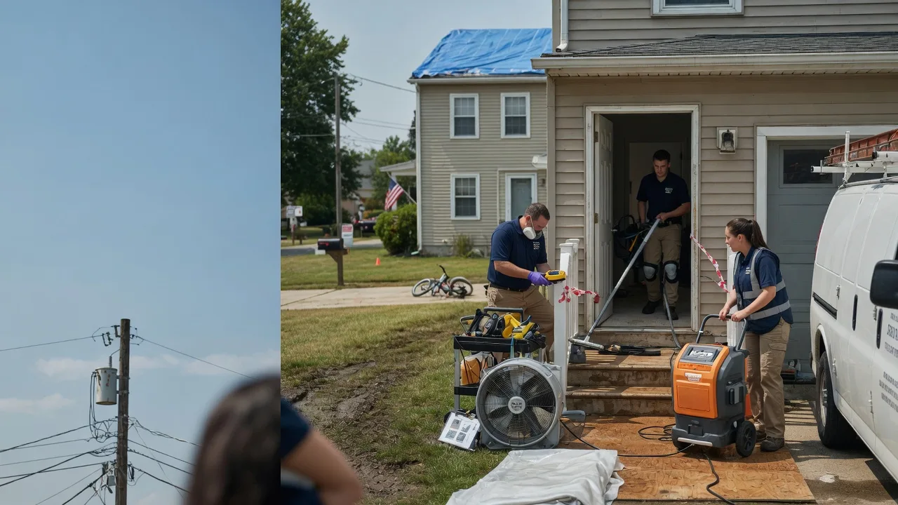 Water Damage Repair in Ball, LA near me